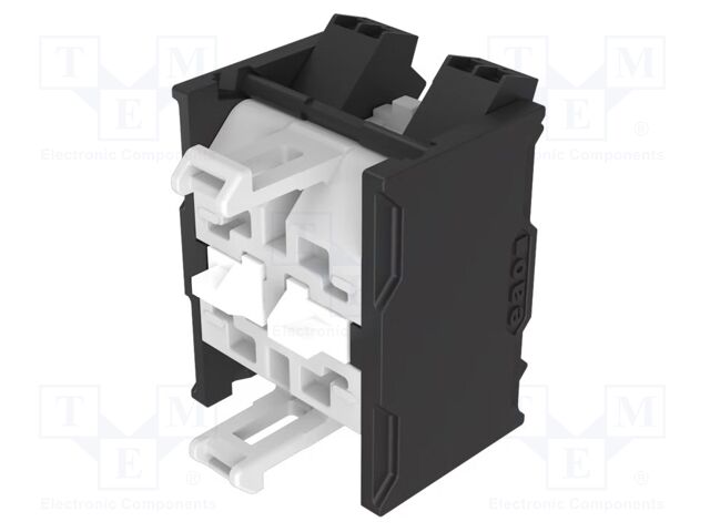 Contact block; 22mm; OptoHiT; front fixing; push-in terminals