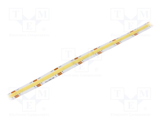 COB LED tape; white warm/cold white; LED/m: 608; 10mm; IP20; 120°