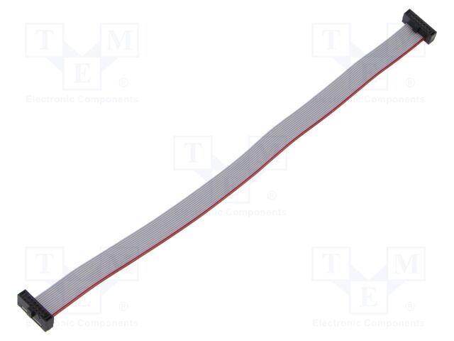 Ribbon cable with IDC connectors; Tape ph: 0.64mm; 177.8mm