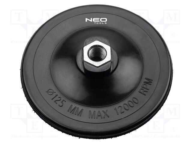 Holder; 125mm; flexible; Mounting: bur; Thread: M14