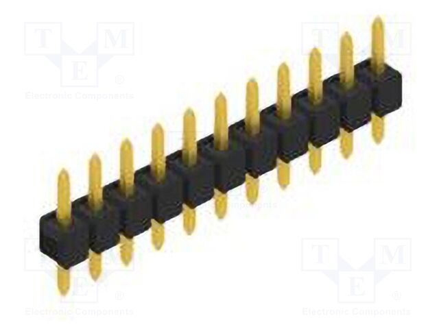 Connector: pin strips; pin header; male; PIN: 11; 2.54mm; THT; 1x11