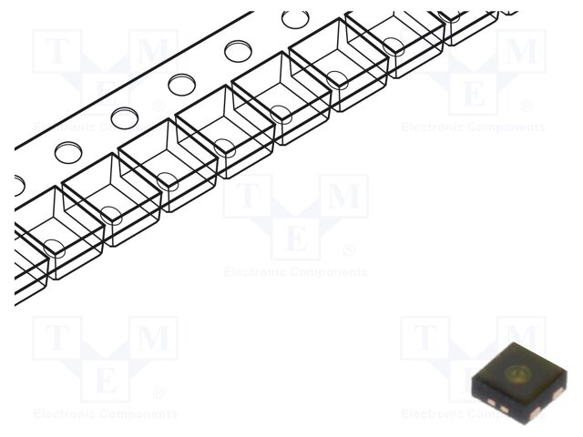 Sensor: temperature and humidity; 0÷100%RH; 1.08÷3.6VDC; SHT