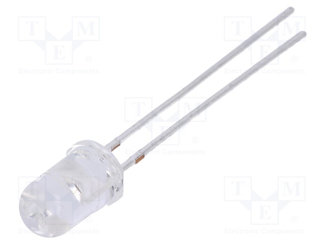 IR transmitter; 5mm; 830nm; transparent; 50mW; 20°; THT; 100mA