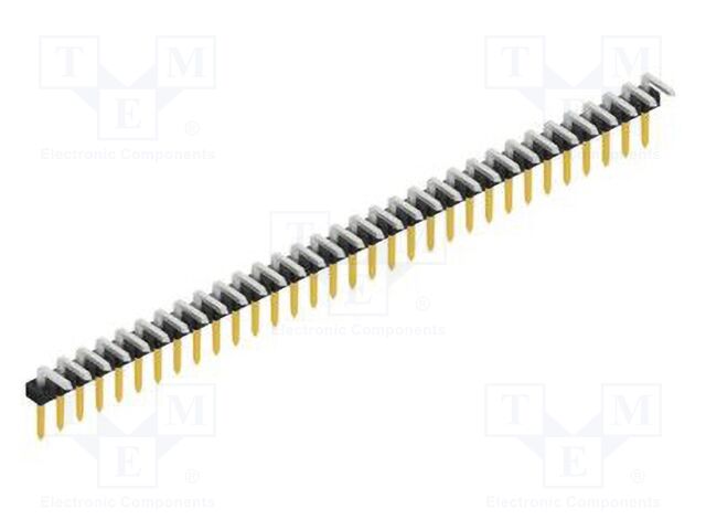 Connector: pin strips; pin header; male; PIN: 32; 2mm; THT; 1x32