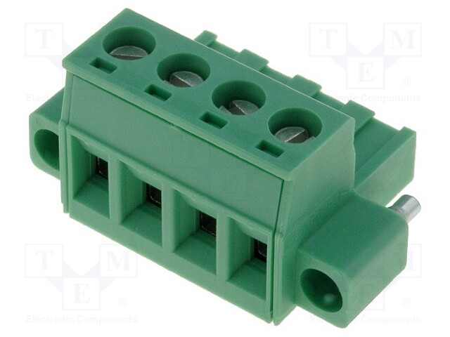 Pluggable terminal block; 5.08mm; ways: 4; straight; plug; female