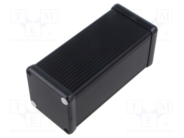 Enclosure: with panel; 1455; X: 54mm; Y: 120mm; Z: 54mm; aluminium