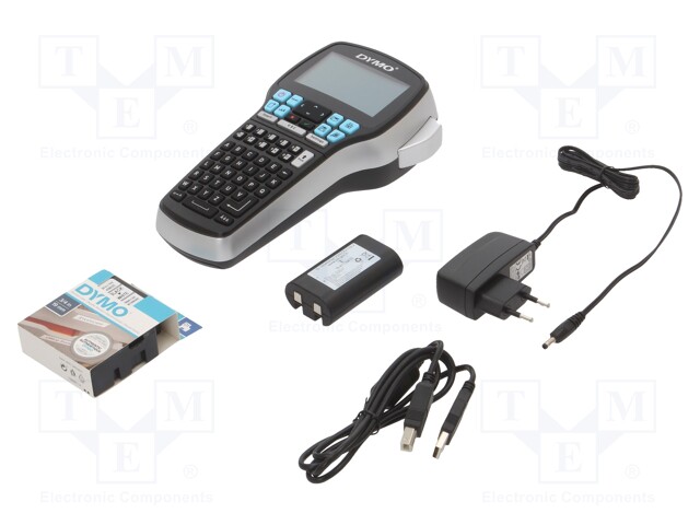 Label printer; Keypad: ABC; Display: LCD,graphical