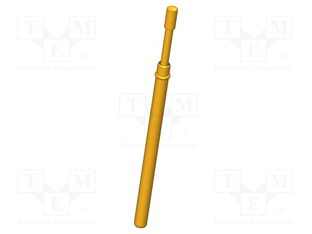 Test needle; Operational spring compression: 4mm; 8A; Ø: 1.4mm