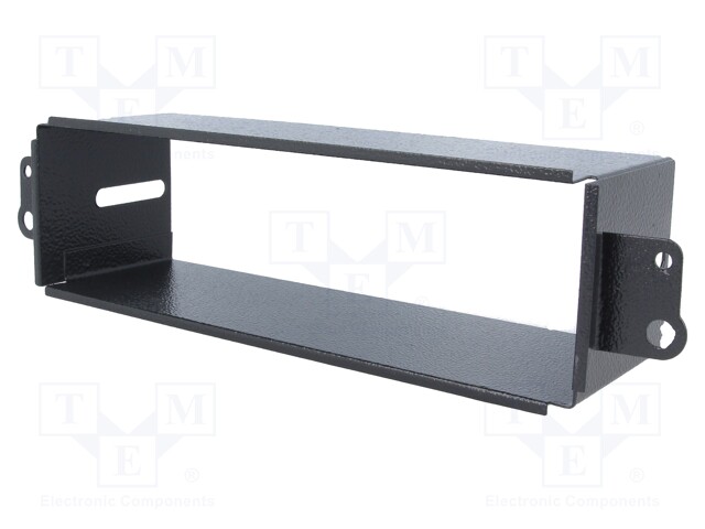 Radio mounting frame; Daewoo; 1 DIN; black