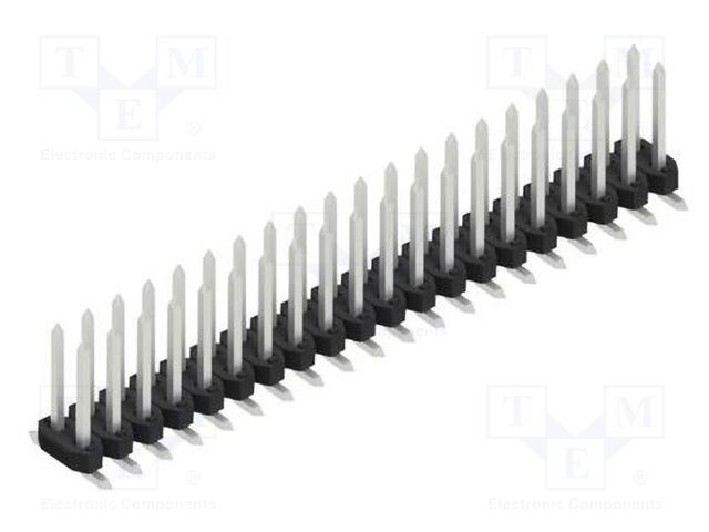 Connector: pin strips; pin header; male; PIN: 40; 2mm; SMT; 2x20