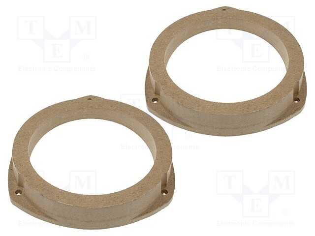 Spacer ring; MDF; 130mm; Opel; impregnated,varnished