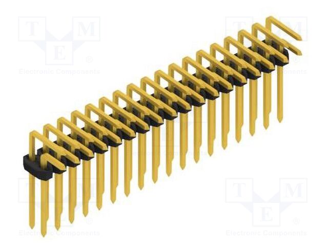 Connector: pin strips; pin header; male; PIN: 36; 2mm; THT; 2x18
