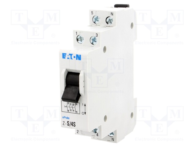 Module: toggle switch; 16A; Mounting: DIN; IP40; 230VAC; bistable