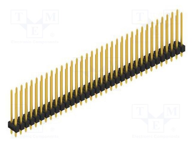 Connector: pin strips; pin header; male; PIN: 68; 2.54mm; THT; 2x34