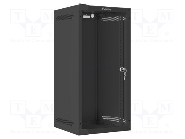 Enclosure: rack cabinet; Standard: 10"; 12U; black; Z: 310mm