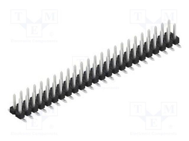 Connector: pin strips; pin header; male; PIN: 48; 2.54mm; SMT; 2x24