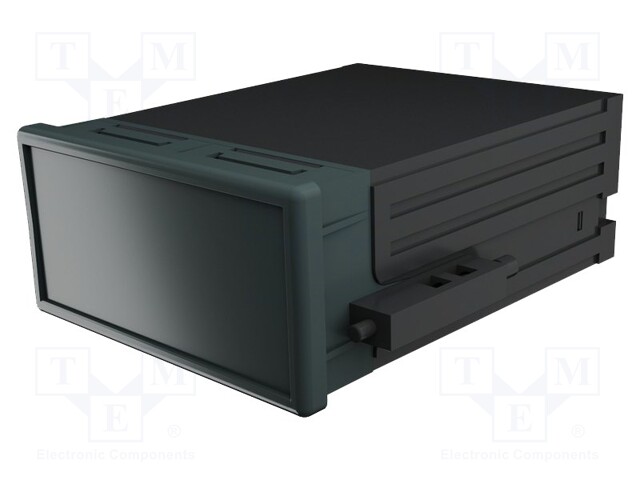 Enclosure: panel; X: 48mm; Y: 96mm; Z: 100mm; ABS + PC,PPO; black