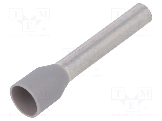 Bootlace ferrule; insulated; copper; Insulation: polypropylene