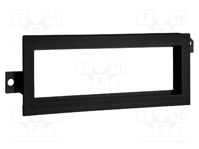 Radio frame; Chrysler,Dodge,Plymouth; 1 DIN; black