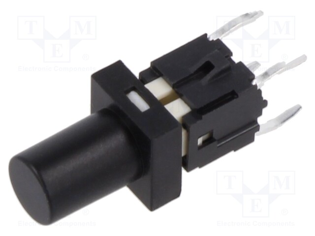 Switch: keypad; Pos: 2; SPST-NO; 0.05A/12VDC; THT; Rcont max: 100mΩ