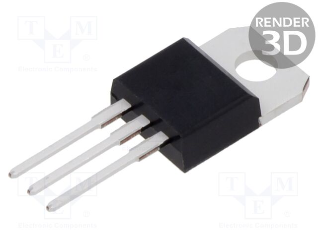 Diode: rectifying; THT; 600V; 16A; tube; Ifsm: 125A; TO220; 1.1÷1.4mm