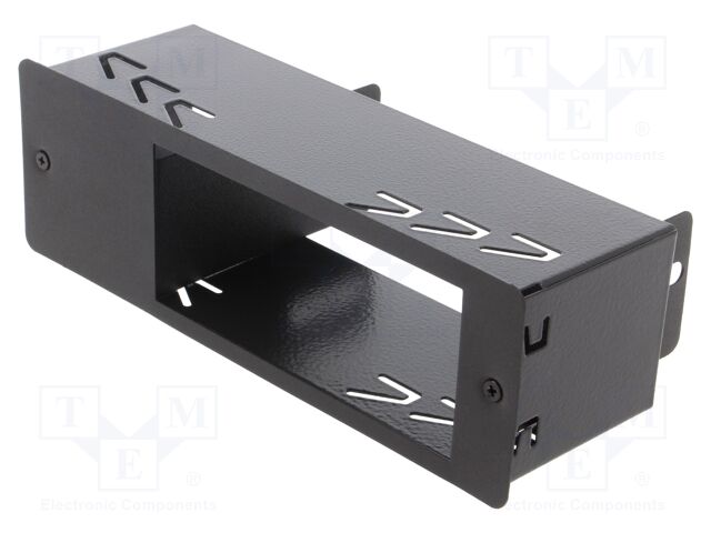 Mounting half frame for CB radio; MIDLAND; with hole offset