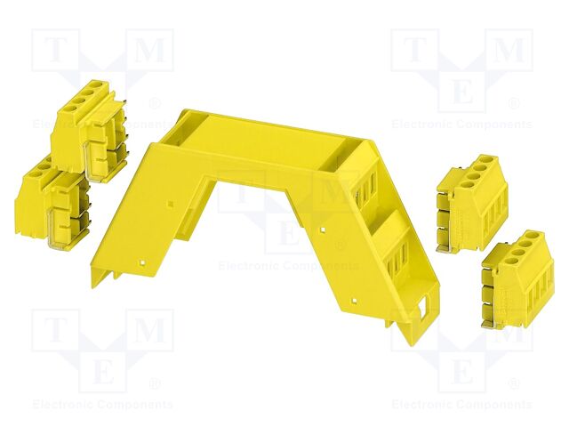 Upper housing; yellow; ME 22,5; X: 22.6mm; Y: 99mm; Z: 45.85mm