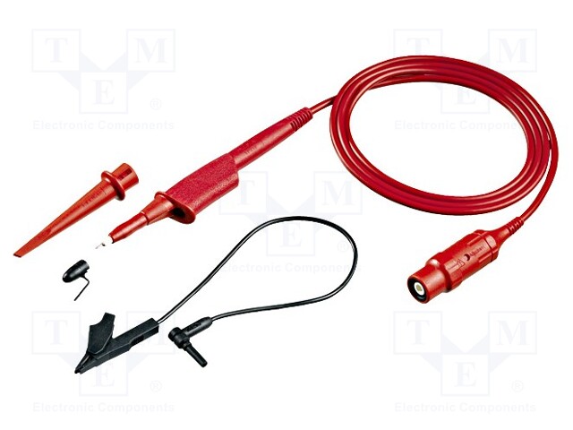 Scopometer probe; Band: ≤200MHz; Trans: 10: 1; Uoperating max: 600V