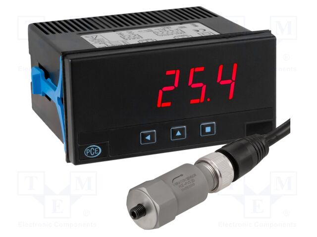 Meter: programmable; digital,programmable; on panel; LED; 4 digit