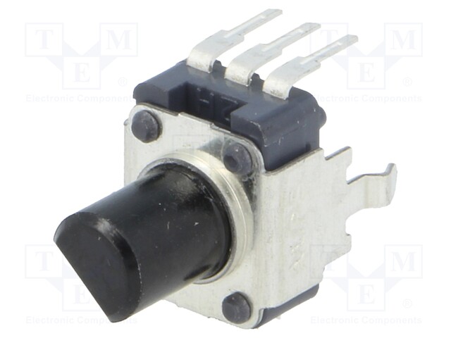 Potentiometer: shaft; single turn,vertical; 10kΩ; ±20%; 6mm