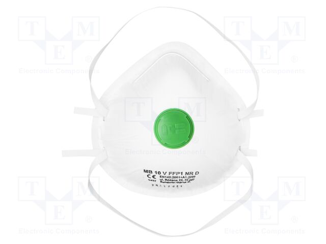 Dust respirator; FFP1 NR D; disposable,with valve