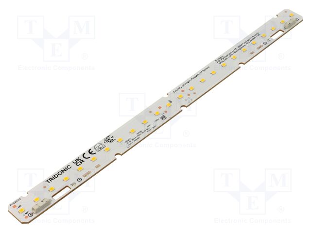 LED strip; W: 20mm; L: 280mm; No.of diodes: 24; CRImin: 80; 1285lm