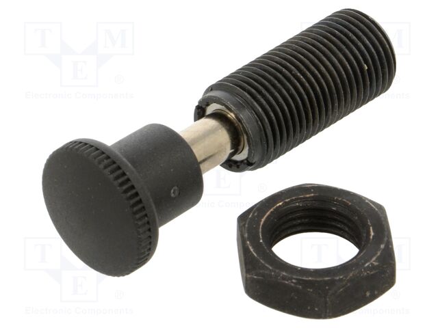 Indexing plungers; Thread: M16; 8mm; steel; steel