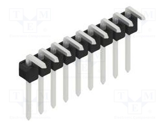 Connector: pin strips; pin header; male; PIN: 9; 2.54mm; THT; 1x9