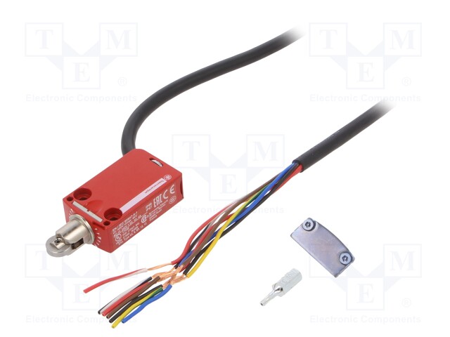 Limit switch; metal roller Ø11,6mm; NC x2 + NO; 1.5A; max.250VAC