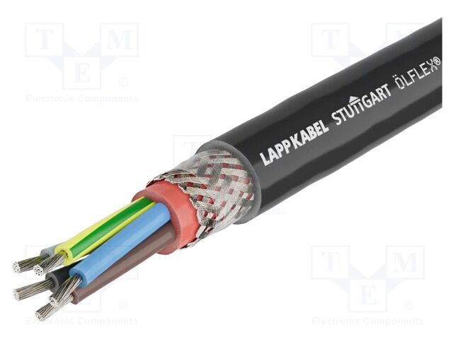 Wire; ÖLFLEX® HEAT 180 EWKF C; 3G2.5mm2; Cu; stranded; silicone