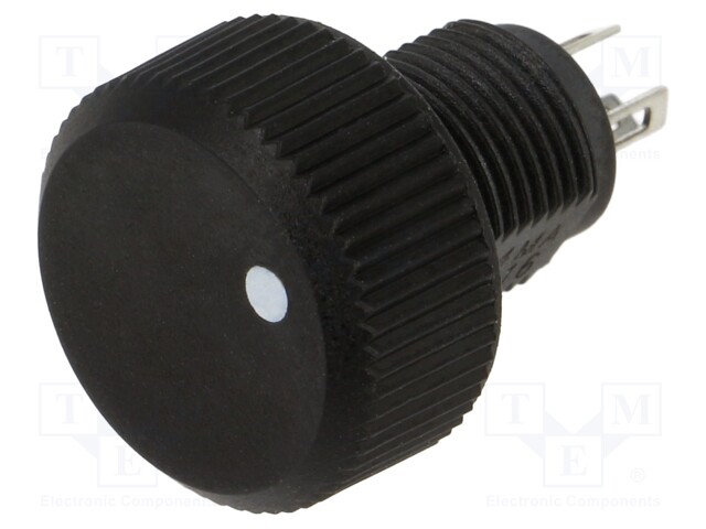 Rotary Potentiometer, Conductive Plastic, 100 kohm, 1 Turns, Linear, 500 mW, ± 10%, PA16N Series
