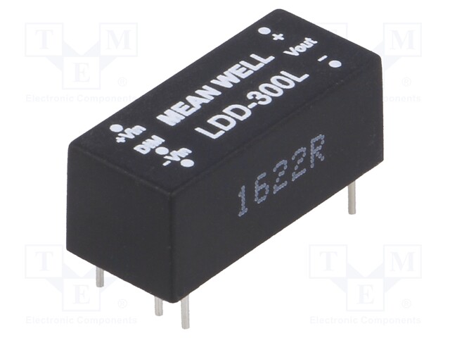 Converter: DC/DC; 9W; Uin: 9÷36V; Uout: 2÷32VDC; Iin: 300mA; 4g; IP67