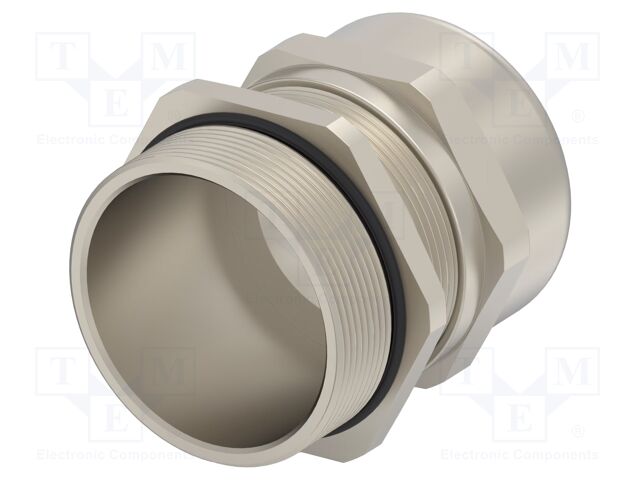Cable gland; without nut,with long thread; M50; IP68; Mat: brass