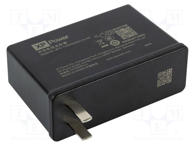 Power supply: switching; mains,plug-in; 5VDC,; 3.25A; 65W; PGW65