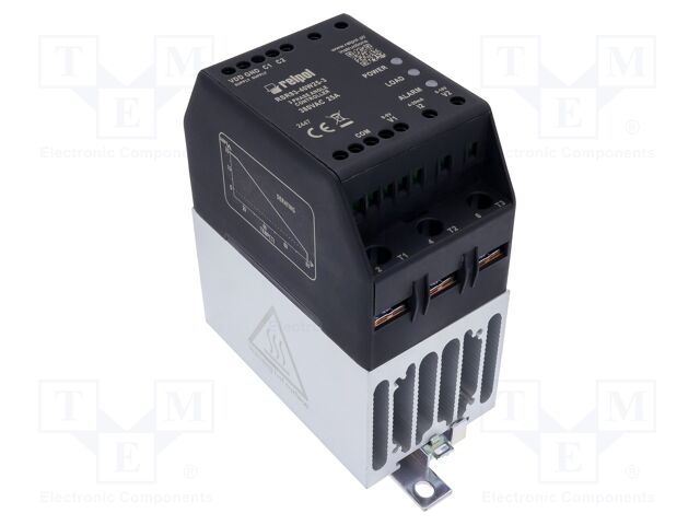 Relay: solid state; 25A; Uswitch: 200÷440VAC; 3-phase; IP20; RSR93