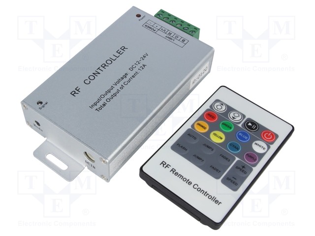 LED controller; Channels: 3; 12A; Uout: 12/24VDC; Usup: 12/24VDC