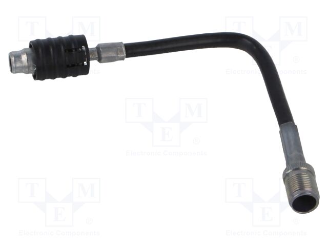 Cable; BP plug,HC97 plug; black; straight; 0.2m