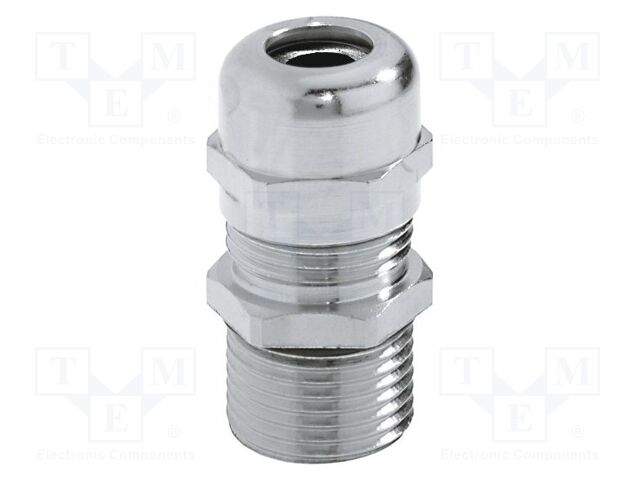 Cable gland; with long thread; M32; IP68; Mat: brass