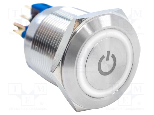 Switch: vandal resistant; Pos: 2; SPST NC + NO; 2A/48VDC; IP65