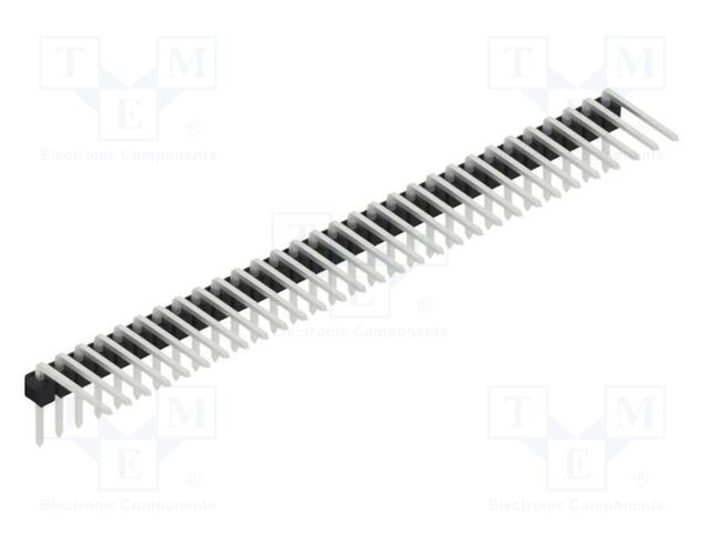 Connector: pin strips; pin header; male; PIN: 30; 2.54mm; THT; 1x30