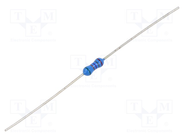 Resistor: metal film; THT; 3.4kΩ; 250mW; ±0.5%; 6.3x2.3mm; 15ppm/°C