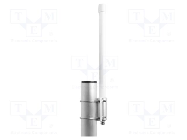 Antenna; WiFi,external; white; N; pole clamp,for wall mounting