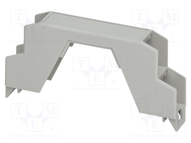 Upper housing; grey; ME 17,5; X: 17.6mm; Y: 99mm; Z: 45.85mm