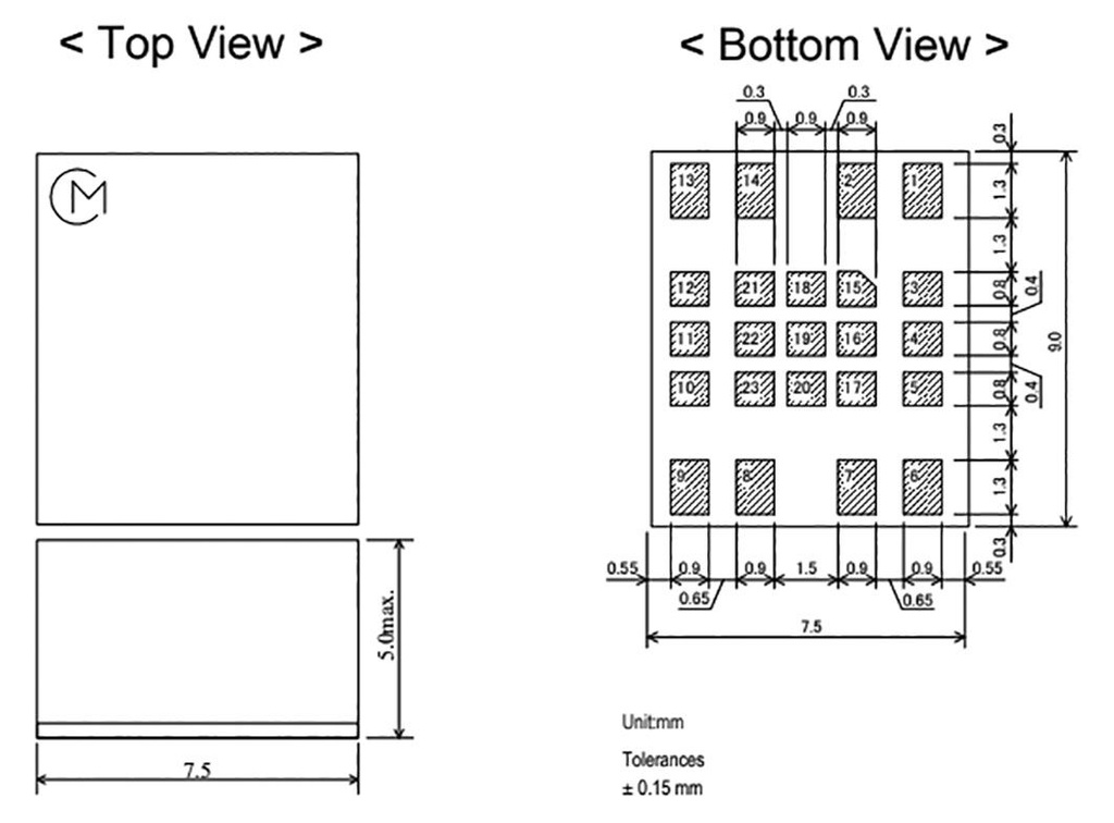 Converter: DC/DC; 7W; Uin: 4.5÷8V; Uout: 1.8VDC; Iout: 4A; SMD; 1.2g